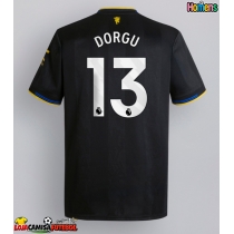 Camisa de Futebol Manchester United Patrick Dorgu #13 Equipamento Alternativo 2025-26 Manga Curta
